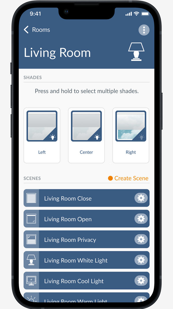 Automation Blinds Control with PowerView App