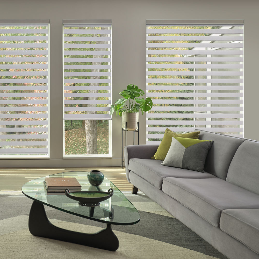 Designer Banded Shades Clearview