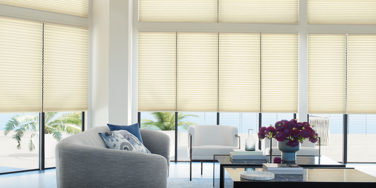blinds for tall windows | window coverings for large windows
