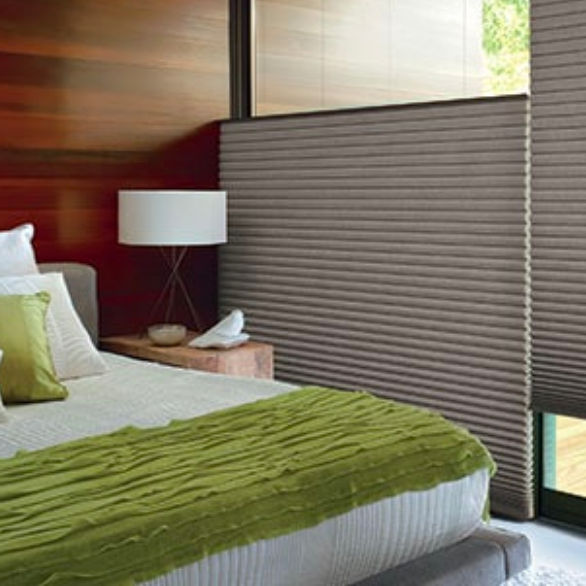 Energy Efficient Shades in Bedroom