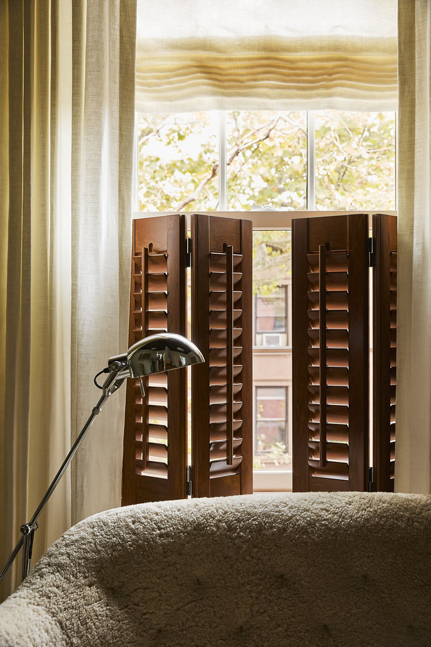 Hertinance Wood Shutters in Cafe Bi-fold