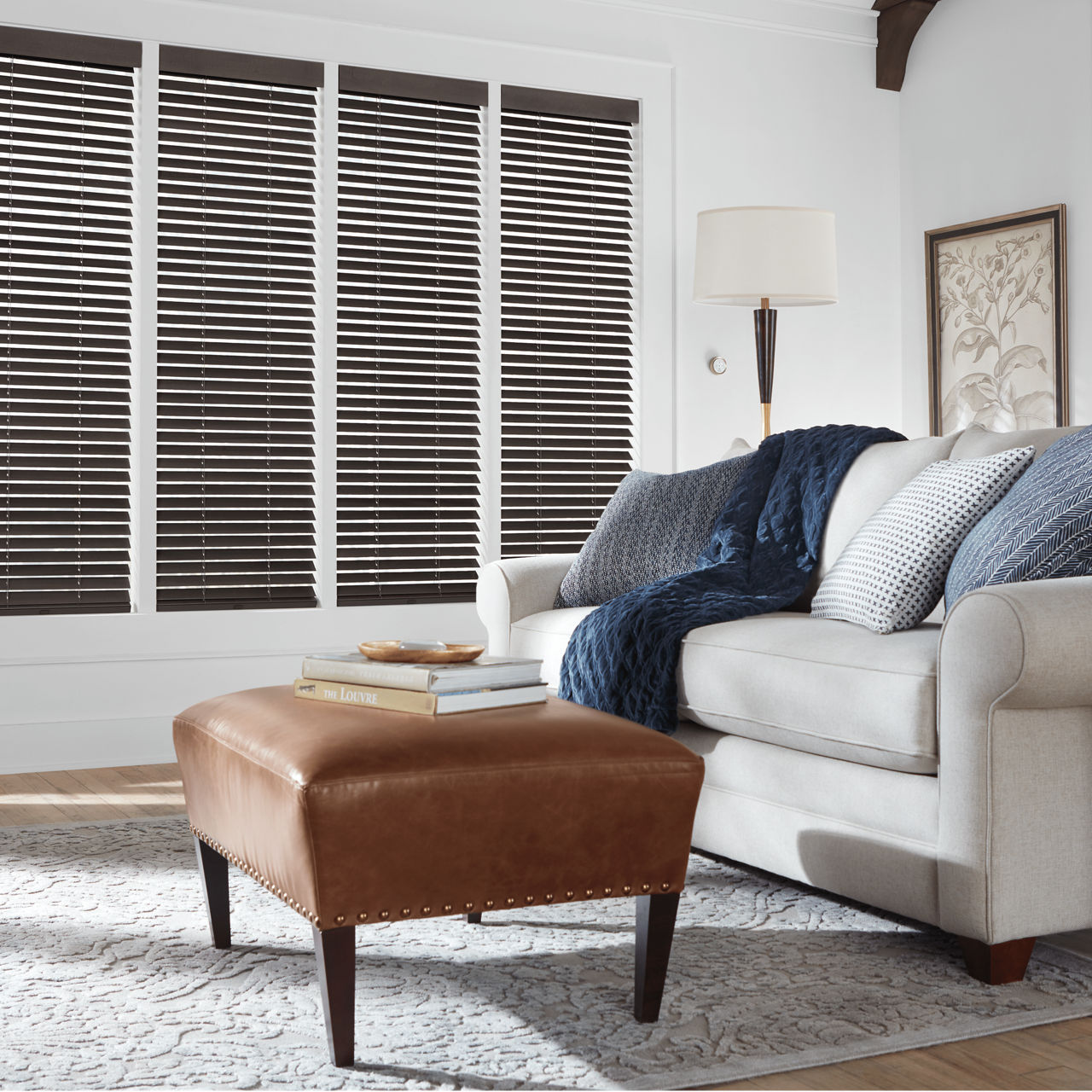 best blinds for living room - hunter douglas
