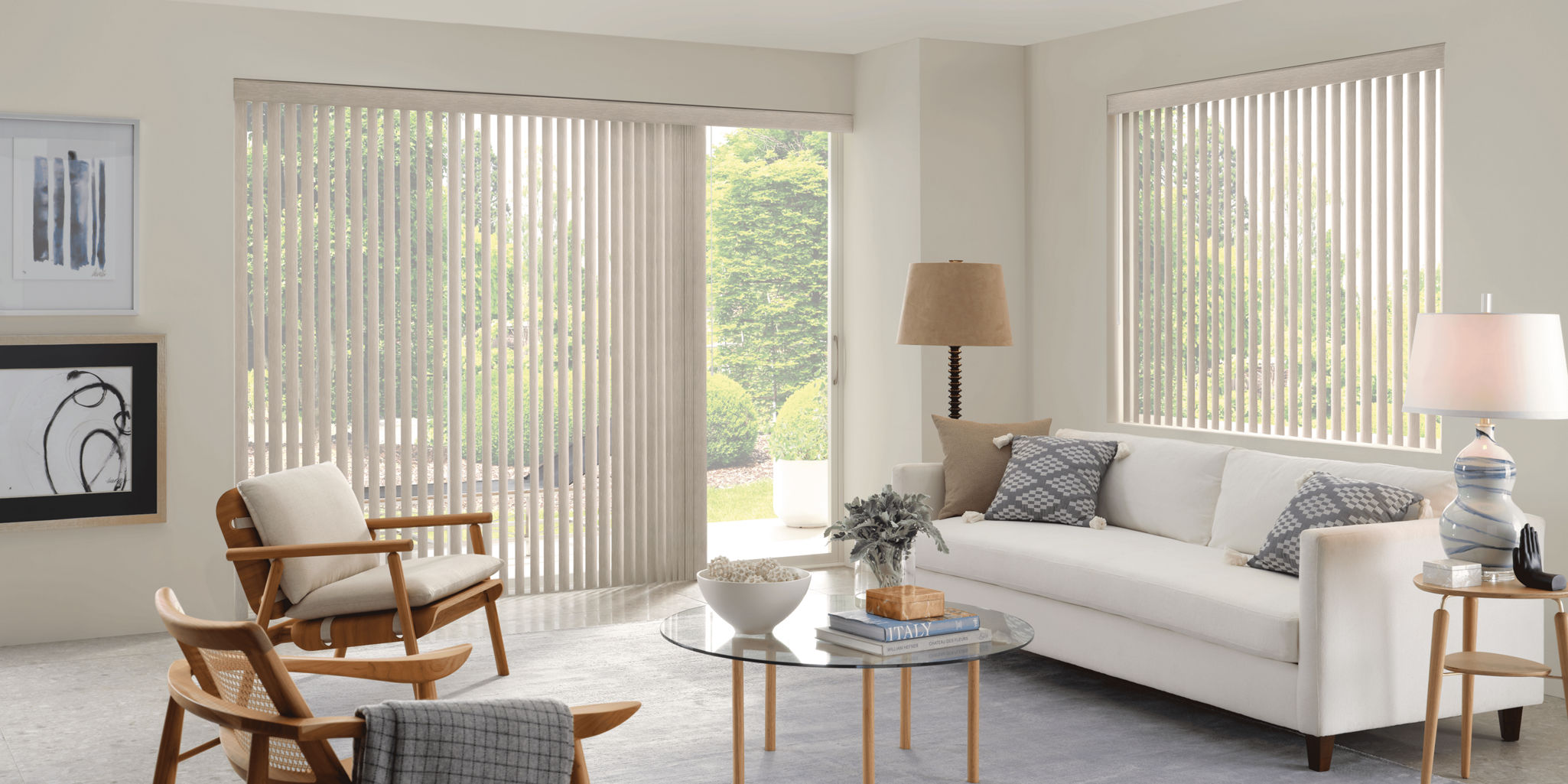 Blinds, Shades & Shutters: Vertical Blinds - Hunter Douglas