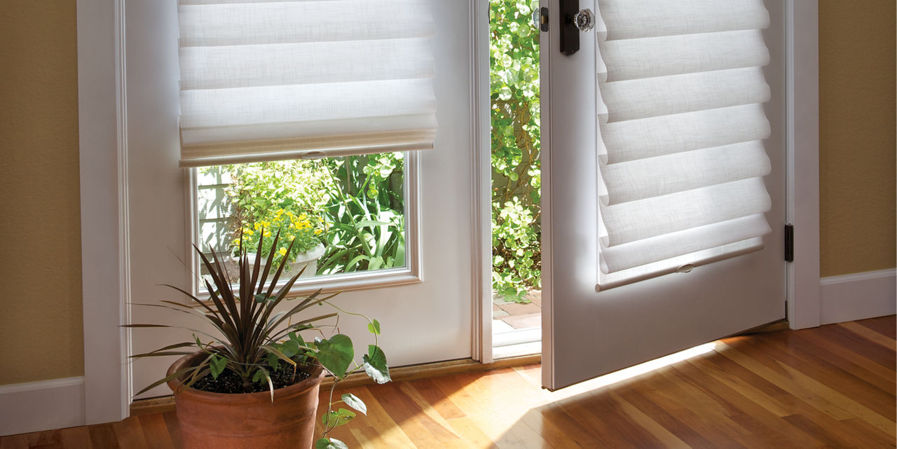 Top Down Bottom up Flat Roman Shades -  Canada